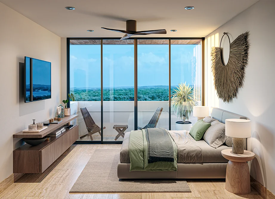 D | 2 RECÁMARA CON BALCÓN